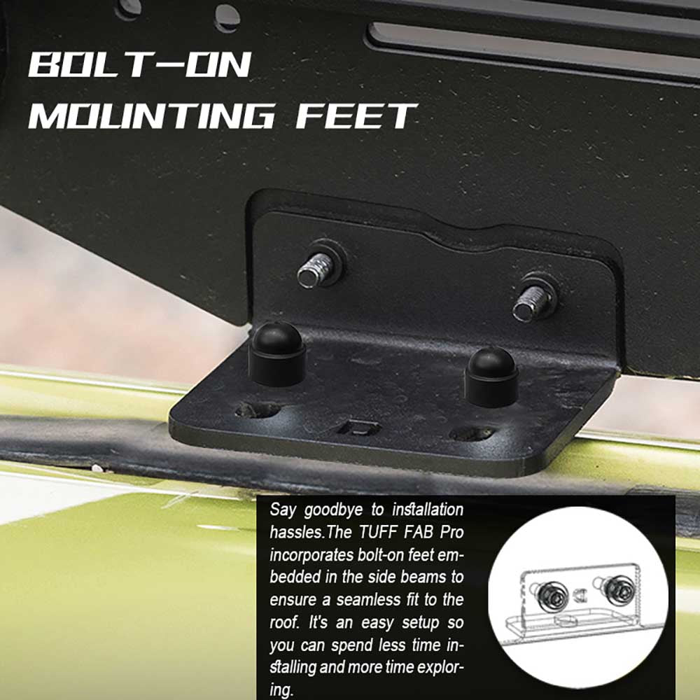 JEEP-Gladiator Rubicon 4x4 Tuff Fab Uncia Roof Rack Pro Edition| 2020+